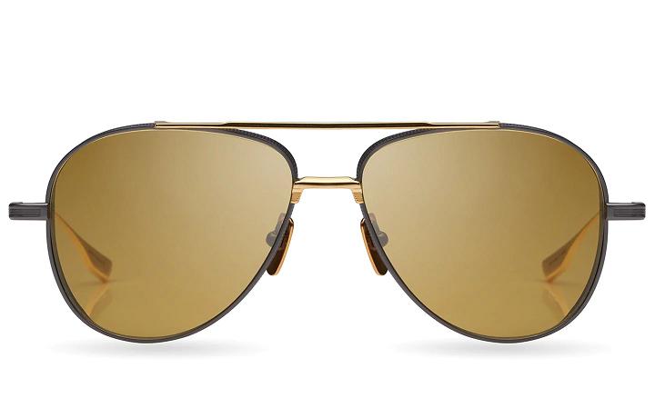 Dita Men's Subsystem Sunglasses Yellow Gold GXA761924 USA